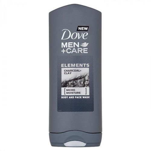 Dove Men + Care Charcoal & Clay sprchový gel 400 ml