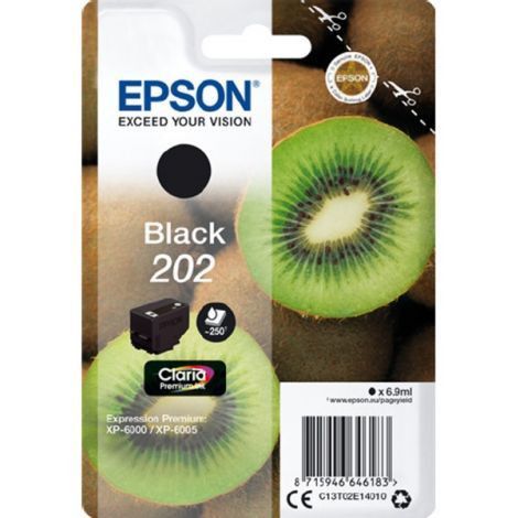Epson 202 C13T02E14010 černá (black) originální cartridge