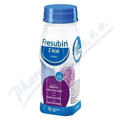 FRESUBIN 2 KCAL DRINK LESNÍ PLODY POR SOL 4X200ML