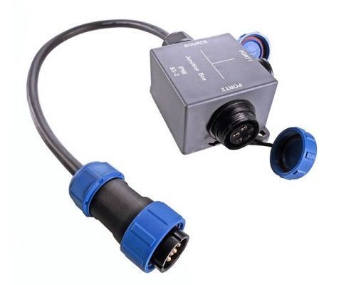 Rozdělovník + spojovací kabel 1m 2 výstupy 5-pólový IP67 - LIGHT IMPRESSIONS - LI-IMPR 940010
