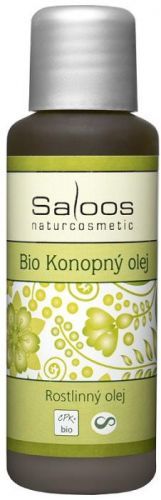 Saloos Konopný olej lisovaný za studena 50ml