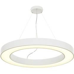 LED závěsný lustr SLV 133851, 58 W, bílá, bílá