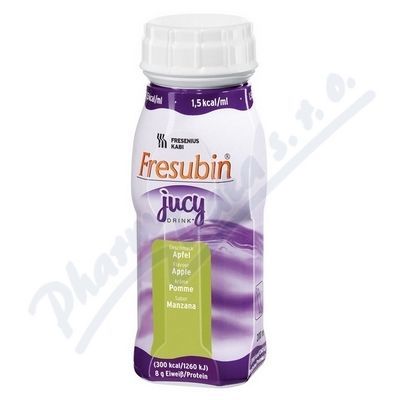 FRESUBIN JUCY DRINK PŘÍCHUŤ JABLEČNÁ POR SOL 4X200ML