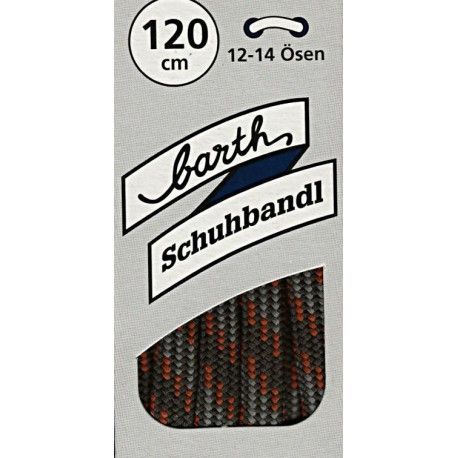 Barth Bergsport Halbrund půlkulaté/120 cm/barva 240 tkaničky do bot