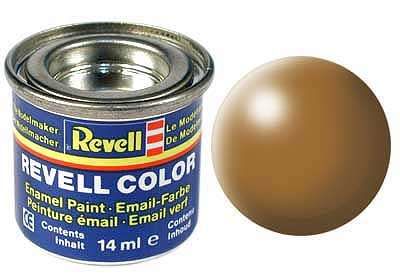 REVELL Revell barva 382 Ochre Brown - lesní hnědá polomatná
