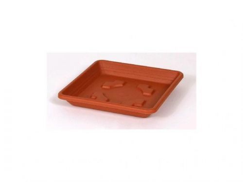 Miska pod květináč Quadrato 20x20cm TERRA