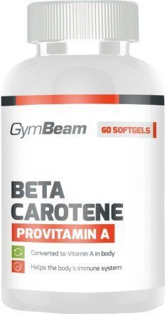 GymBeam Beta Carotene unflavored - 60 kaps