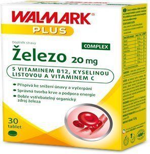 Walmark Železo 20mg tbl.30