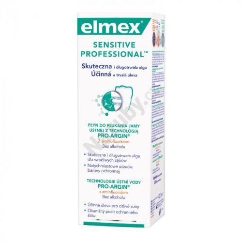 Elmex Sensitive Professional ústní voda 400 ml