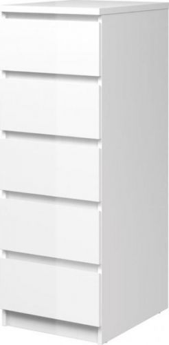 Falco Komoda Simplicity 233 bílý lesk