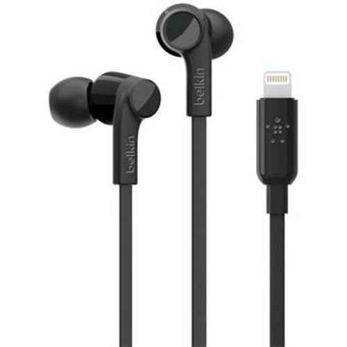 Belkin ROCKSTAR™ Sluchátka s lightning konektorem - černá