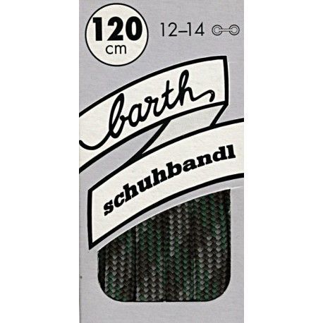 Barth Bergsport Halbrund půlkulaté/120 cm/barva 190 tkaničky do bot