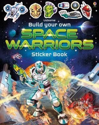 Build Your Own Space Warriors Sticker Book - Simon Tudhope, Gong Studios (Ilustrátor)