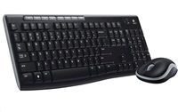 Logitech sada bezdrátová klávesnice + myš Wireless Desktop MK270, EN, Unifying