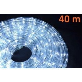 LED světelný kabel 40 m - studená bílá, 960 diod