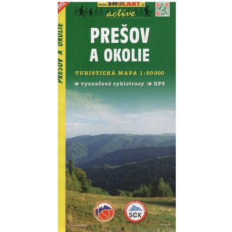 SHOCart 1112 Prešov a okolí 1:50 000 turistická mapa