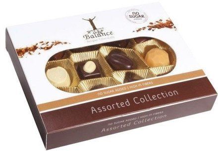 Balance Belgické pralinky bez cukru bonboniéra150g