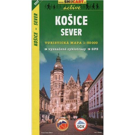 SHOCart 1111 Košice sever 1:50 000 turistická mapa