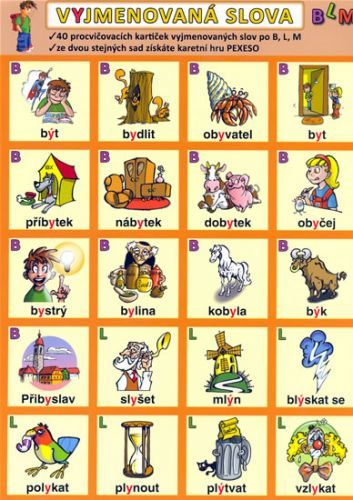 Vyjmenovaná slova - BLM
					 - Kupka a kolektiv Petr