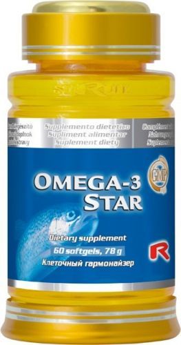 STARLIFE OMEGA-3 STAR 60 tob.