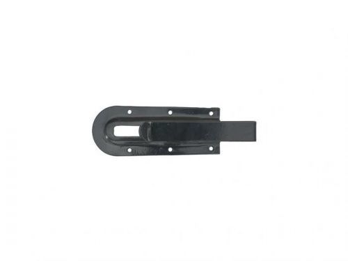 Zástrč petlice 14,7cm s protikusem černá