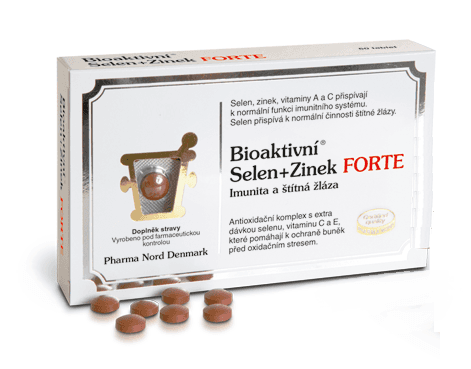 Pharma Nord Bioaktivní Selen+Zinek Forte - 60 tbl