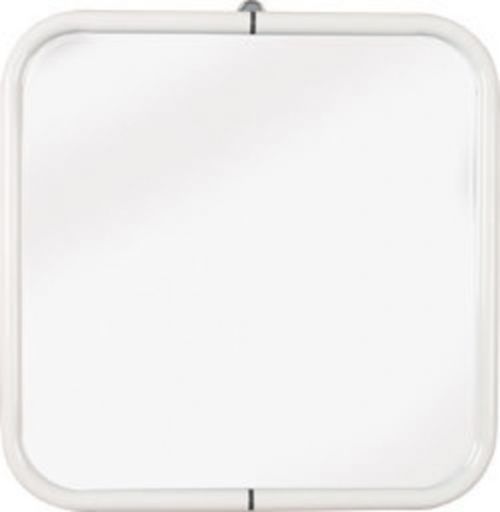 AQUALINE WHITE LINE Zrcadlo 44x44cm, bílá ( 8000 )