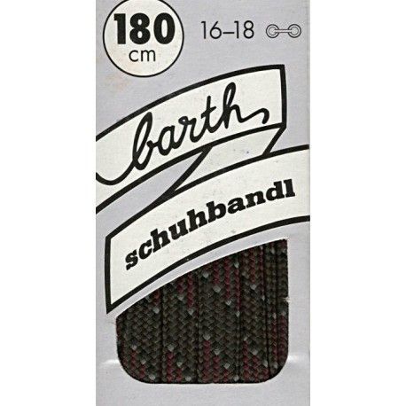 Barth Bergsport Halbrund půlkulaté/180 cm/barva 244 tkaničky do bot