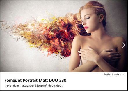 FomeiJet Portrait Matt DUO 230 A4/50