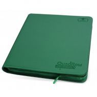 Ultimate Guard Album 12-Pocket QuadRow ZipFolio XenoSkin Green