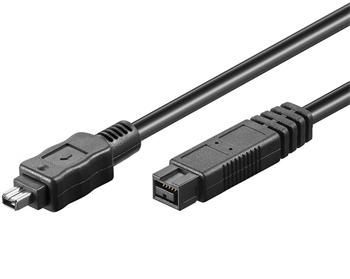 Kabel FireWire 800, 1394B 9pin-4pin, 2m