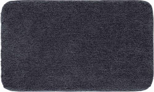 GRUND Koupelnová předložka MELANGE černá Typ: 47x50 cm - na víko od WC nebo jako podsedák na židli