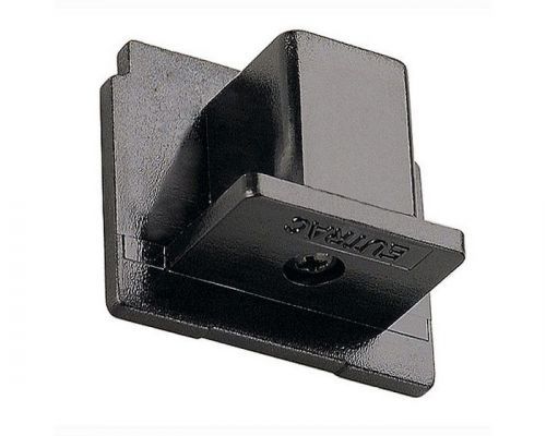 Lištová koncovka pro třífázovou kolejnici SLV EUTRACK černá 145590