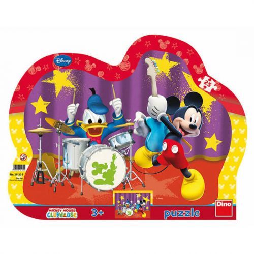 Mickeyho kapela - puzzle 25 dílků
					 - neuveden