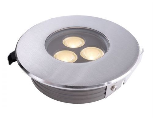 LED Zápustné zemní svítidlo Flat 3 x 2W teplá bílá 15° - LIGHT IMPRESSIONS - LI-IMPR 100111