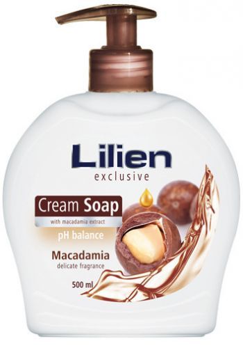 Lilien krémové tekuté mýdlo Macadamia 500ml