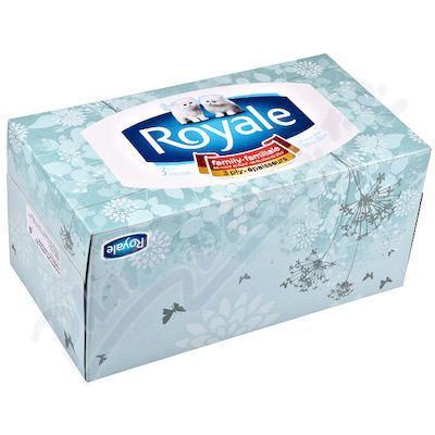 Kapesník papírový Royale box 154ks 3 vrstvý