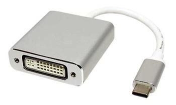 Roline Adaptér USB 3.1 USB C(M) -> DVI-D(F), 1920x1200, Alu