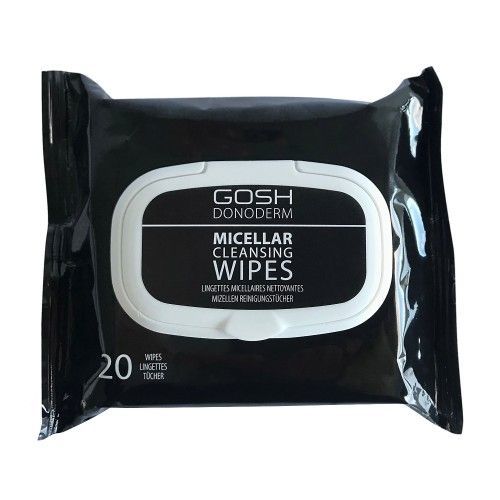 GOSH COPENHAGEN Donoderm Micellar Cleansing Wipes  micelární čistící ubrousky 20 ks