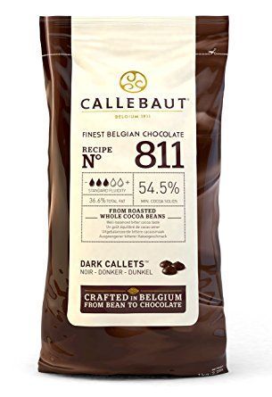 Callebaut Hořká čokoláda No 811, 54,5%, 1 kg