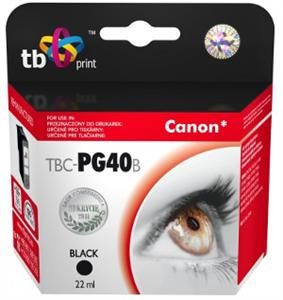Ink. kazeta TB kompat. s Canon PG-40 Black