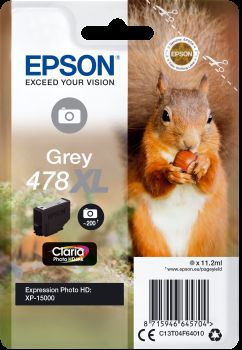 Epson náplň Claria 478XL T04F6 šedá C13T04F64010