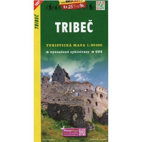 SHOCart 1081 Tribeč 1:50 000 turistická mapa