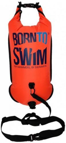 BornToSwim Swimrun Backpack Buoy Oranžová