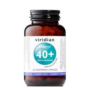 VIRIDIAN nutrition Synbiotic 40+ 60 kapslí