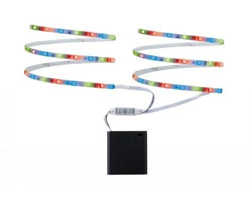 LED Mobil pásek RGB 2x80cm 1,2W, provoz na baterie - PAULMANN - PA-P 70700
