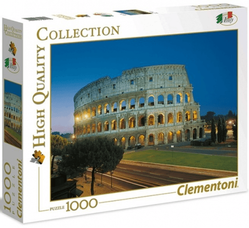 Clementoni | Clementoni - Puzzle 1000, Řím - Coloseum