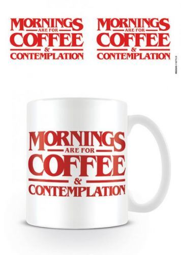 Posters Hrnek  Stranger Things - Coffee and Contemplation