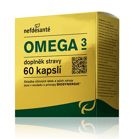 Nef de Santé Omega 3 60 kapslí