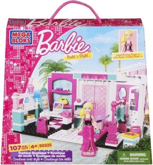 MEGA BLOKS MEGABLOKS Micro Barbie a její módní butik